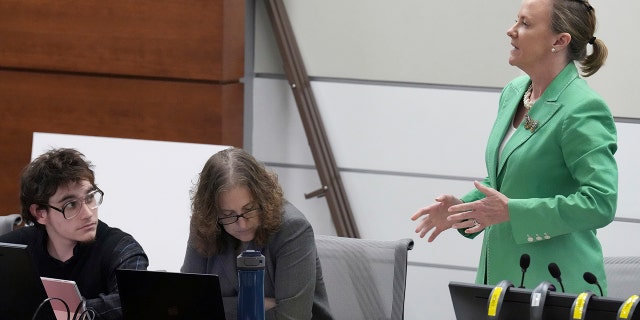 Assistant Public Defender Melisa McNeill in the penalty phase of the trial of Marjory Stoneman Douglas High School shooter Nikolas Cruz at the Broward County Courthouse in Fort Lauderdale on Monday, June 6, 2022.