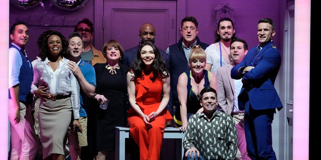 The cast of "Company" performs at the 75th annual Tony Awards on Sunday, June 12, 2022, at Radio City Music Hall in New York. (Photo by Charles Sykes/Invision/AP)