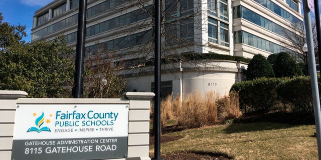 The Fairfax County Public Schools building in Merrifield, Va., on March 4, 2019. 