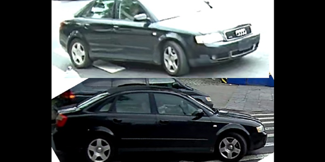 Other surveillance images of the suspect's getaway vehicle following the shooting in New York City on Tuesday, June 7.