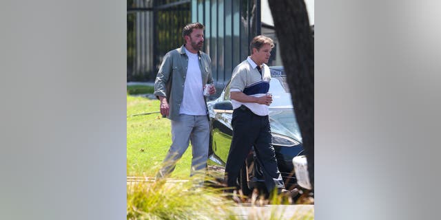 Affleck and Damon starred together in "Good Will Hunting."