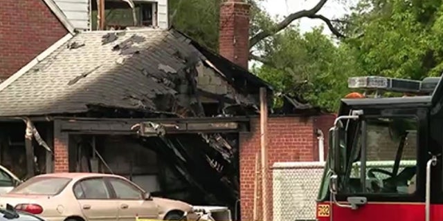 A man lost both his arms after a bomb exploded inside his home, according to media reports.