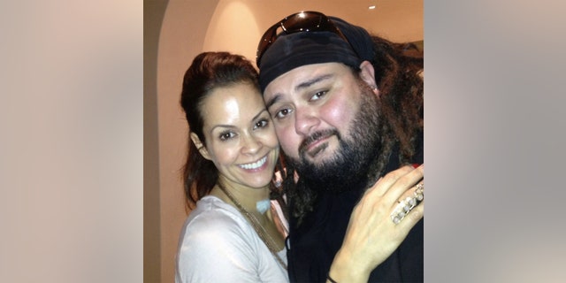 Brooke Burke with her late brother Tommy.
