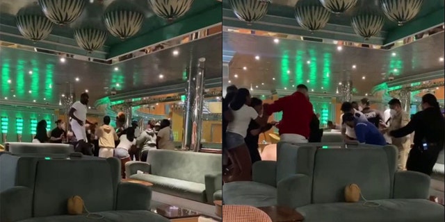 A brawl broke out on Tuesday on a carnival cruise ship bound for New York City. 
