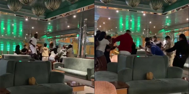 A brawl broke out on a New York City-bound Carnival Cruise ship Tuesday. 