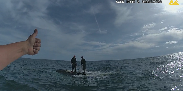 Police in East Lyme, Connecticut, say they rescued two boaters this week after pinpointing their location with the help of the FaceTime video calling app.