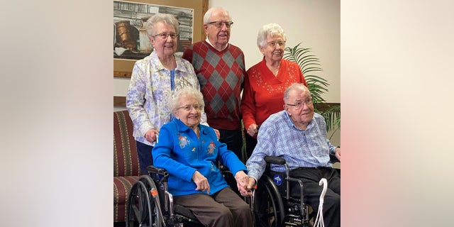 Wisconsin woman rides in a fire truck for 100th birthday: ‘Queen for the day’ 3 Dale Breunig is one of seven siblings. Though two of her brothers have died, she still has four living siblings who are all younger than her. The four of them visited her for her 100th birthday in April.