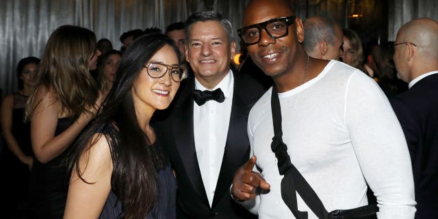 Netflix CEO Ted Sarandos defended the company's decision not to cancel Dave Chappelle after employees staged a walkout over the comedian's comments on the transgender community.