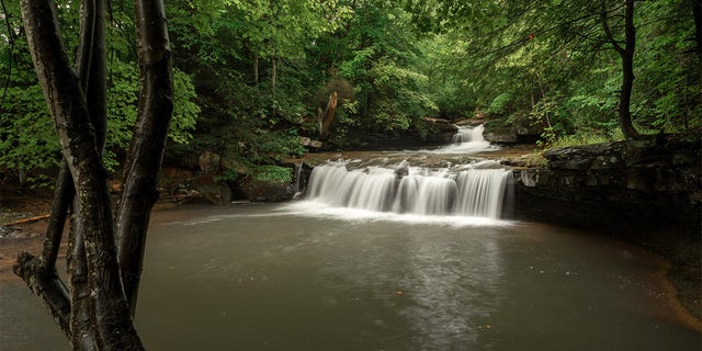 The Waterfall Trail in West Virginia also highlights some of the less-known waterfalls such as Drawdy Falls in Boone County (pictured).