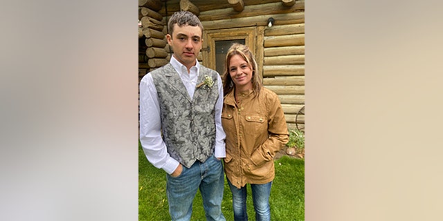 Dylan Rounds and his mom, Candice Cooley, in an undated photo.