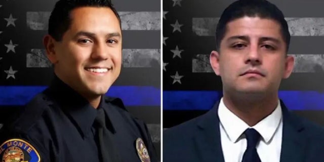 The city of El Monte announced Corporal Michael Paredes and Officer Joseph Santana were killed in the line of duty. 