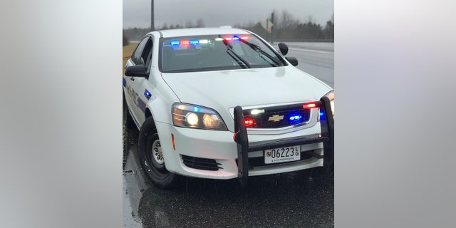 An Ocean City Police Department vehicle.