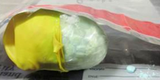 Fentanyl allegedly seized from a "body carrier" according to CBP. 