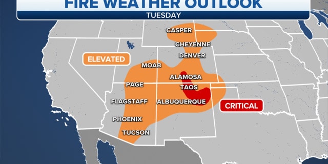 The fire outlook for the western U.S.