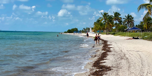 Key West Beach, Florida, on September 18, 2020. (Photo by Daniel SLIM / AFP) (Photo by DANIEL SLIM/AFP via Getty Images)