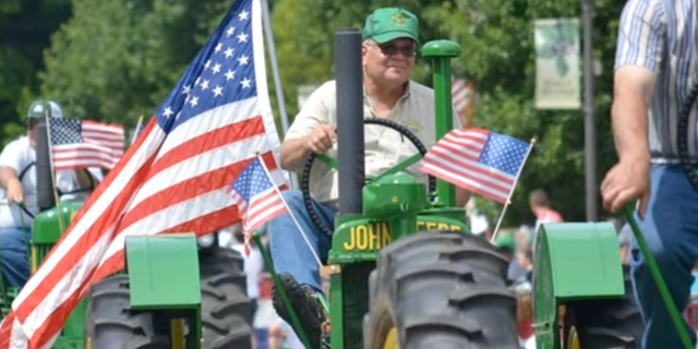 Three Oaks Flag Day parade