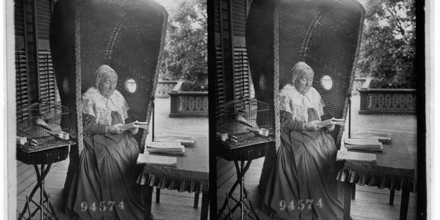 Writer Julia Ward Howe (Library of Congress/Corbis/VCG via Getty Images)