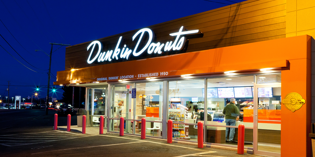 The first Dunkin' Donuts, founded in Quincy, Mass., in 1950, remains a roadside attraction today that draws visitors from as far away as Saudi Arabia, said franchisee Victor Carvalho. 