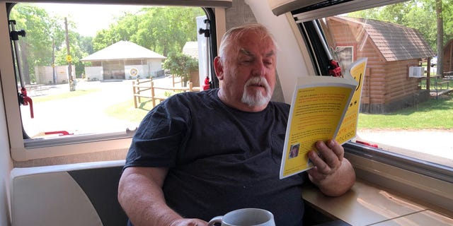 Actor John Ratzenberger of "Cheers" and Pixar films fame has traveled with an RV trailer much of his life, often responding to fan mail in person with his camper in tow.