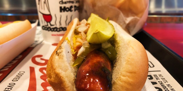 Ted's Hot Dogs is an "iconic" casual-eats chain in Buffalo famed for its hardwood charcoal grilled wieners. It was founded in 1927, the same year that Buffalo resident Stanley S. Jenkins filed a patent application for a contraption to cook corn dogs. 