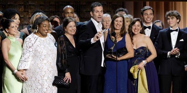 Cast members spoke about the funeral while walking the red carpet at Friday's annual Daytime Emmy Awards.