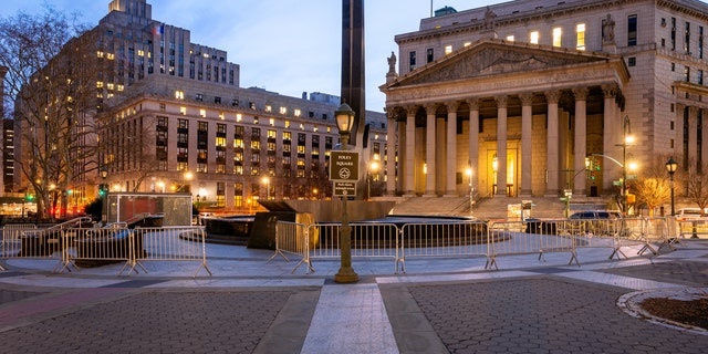 New York State Supreme Court Building in Foley Square, New York City.