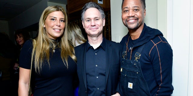 Claudine DeNiro, Jason Binn, and Cuba Gooding Jr. attend DuJour Media's Jason Binn Celebration of His Birthday In New York City at Cipriani Wall Street on January 22, 2020 in New York City.