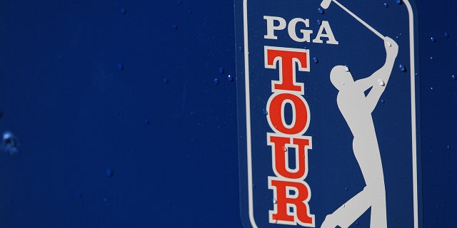 PGA Tour logo at the Farmers Insurance Open