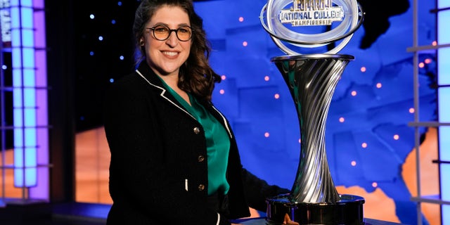 Jeopardy! National College Championship, hosted by Mayim Bialik. Bialik has gone on to co-host "Jeopardy!" with Ken Jennings.