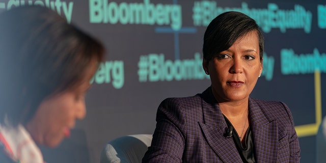 Keisha Lance Bottoms, mayor of Atlanta, during the Bloomberg Equality Summit in New York, March 22, 2022. 