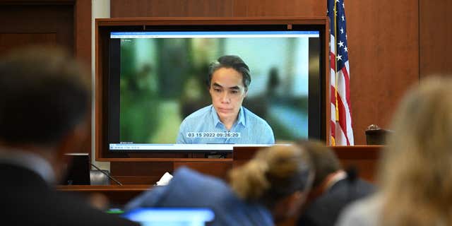 President, DC-Based Film Production, Warner Bros. Pictures, Walter Hamada, in pre-recorded testimony during Johnny Depp vs Amber Heard trial at the Fairfax County Circuit Courthouse in Virginia, on May 24, 2022