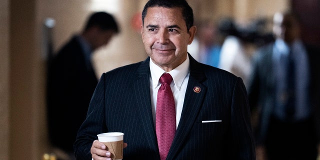 Rep. Henry Cuellar, D-Texas, is seen after a meeting of the House Democratic Caucus in the U.S. Capitol on Wednesday, June 8, 2022.