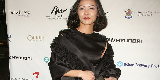 Writer Rina Oh attends King Of Joseon In New York - A Night of Celebrity, Korean Couture and Cuisine at the Great Hall at the Metropolitan Museum of Art on October 3, 2011 in New York City.  