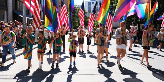 Scenes from the 45th annual Seattle Pride Parade June, 30, 2019. 