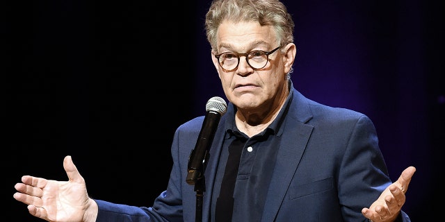 ATLANTA, GEORGIA - OCTOBER 09: Comedian Al Franken performs at Atlanta Symphony Hall on October 09, 2021 in Atlanta, Georgia. (Photo by R. Diamond/Getty Images)