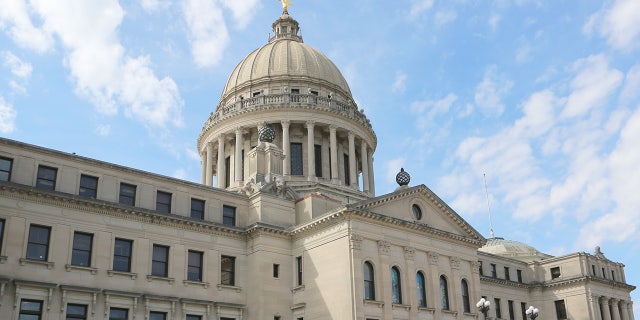 The Mississippi State Capitol Building is displayed on March 11, 2022 in Jackson, Mississippi.