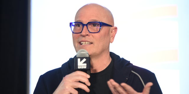 AUSTIN, TEXAS - MARCH 12: Rex Chapman speaks onstage at "The Bold Jump To Streaming News" during the 2022 SXSW Conference and Festivals at Austin Convention Center on March 12, 2022 in Austin, Texas.