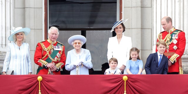 Queen Elizabeth II held Trooping of the Color in June, even though her birthday is in April.