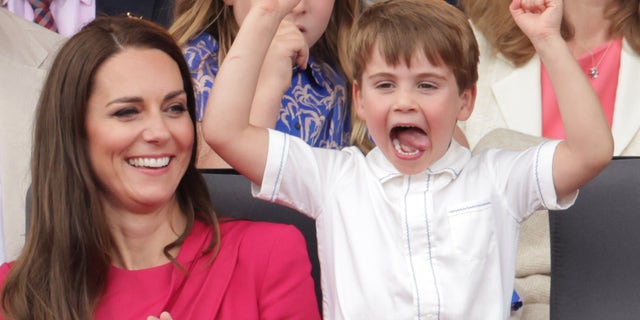 Prince Louis quickly stole the show with his funny faces during the Platinum Jubilee pageant.