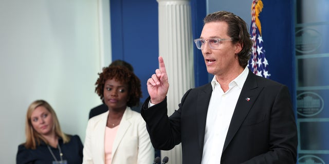 Matthew McConaughey gave an impassioned plea for gun reform at the White House earlier this month