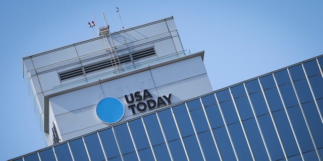 MCLEAN, VIRGINIA - JUNE 17: The headquarters of USA Today owned by Gannett Co. is seen June 17, 2022 in McLean, Virginia. USA Today said that following an investigation 23 articles had been removed from its website after it was discovered that a reporter may have fabricated sources and quotes for the articles. (Photo by Win McNamee/Getty Images)