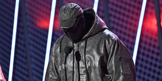 Kanye West onstage during the 2022 BET Awards at Microsoft Theater on June 26, 2022 in Los Angeles, California.