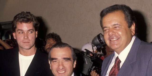 (L-R) Ray Liotta, Martin Scorsese and Paul Sorvino attend the screening of "Goodfellas." The legendary director honored Liotta in an op-ed he penned for the Guardian.