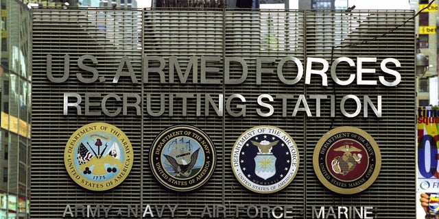U.S. Armed Recruiting Station at Times Square in New York