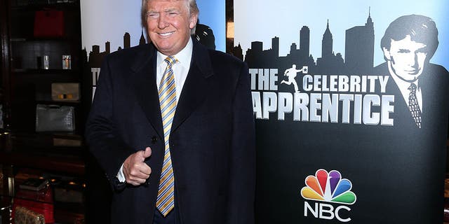 Donald Trump attends "Celebrity Apprentice" Red Carpet Event at Trump Tower on January 20, 2015 in New York City. (Photo by Rob Kim/Getty Images)