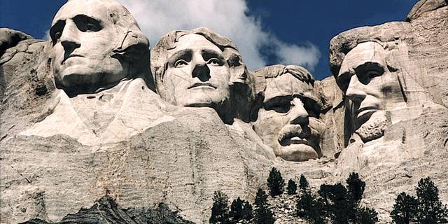 Mt. Rushmore, in Keystone, South Dakota. KAREN BLEIER/AFP via Getty Images