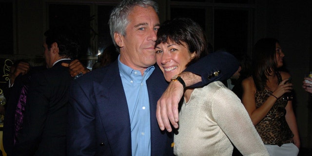 Jeffrey Epstein and Ghislaine Maxwell attend de Grisogono Sponsors The 2005 Wall Street Concert Series on March 15, 2005 in New York City. (Photo by Joe Schildhorn/Patrick McMullan via Getty Images)