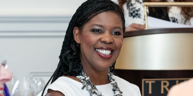 Star Parker, founder of the Center for Urban Renewal and Education (CURE), at Trump International Hotel in Washington, D.C., on Wednesday, May 16, 2018.