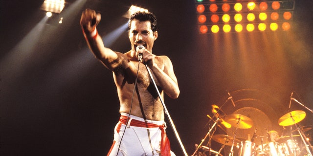 Freddie Mercury of Queen passed away in 1991 a la edad 45.