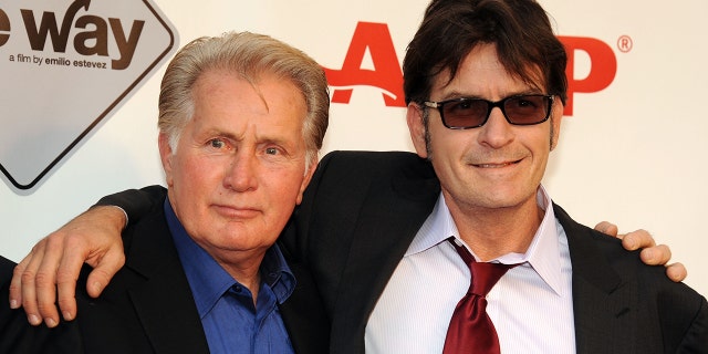 Martin Sheen and Charlie Sheen.